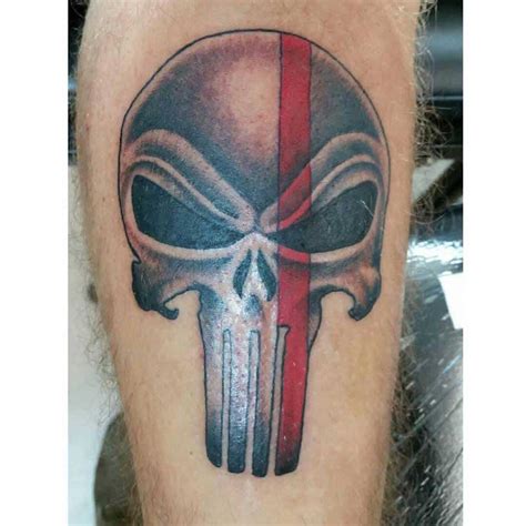 Bold and Fearless: Punisher Skull Tattoo Ideas