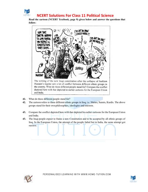 Ncert Solutions For Class Political Science Chapter Constitution