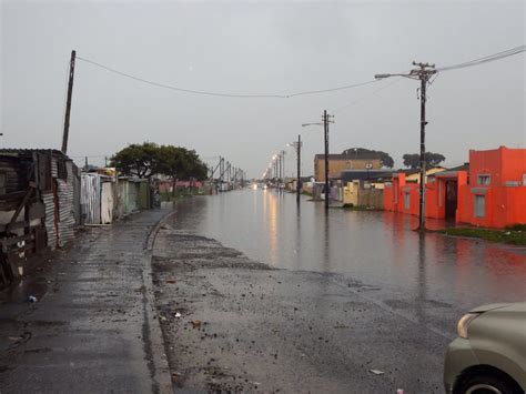 South Africa Flood Chaos In Cape Town After Days Of Heavy Rain