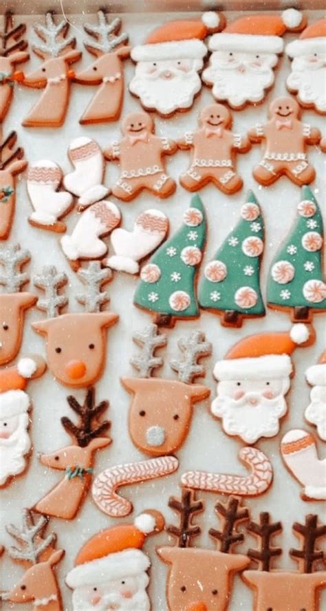 200 Christmas Aesthetic Vibes — Christmas Biscuits Idea Wallpapers