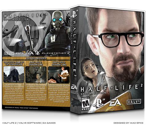 Half Life Playstation Box Art Cover By Mad Spike