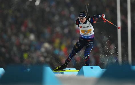 Biathlon Extraordinaire La France Commence Les Mondiaux Par Un