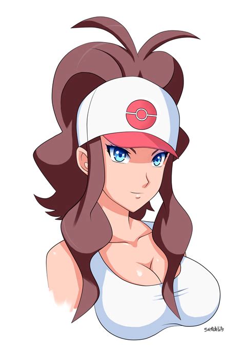 Pokemon White Hilda By Sketchbits On Deviantart