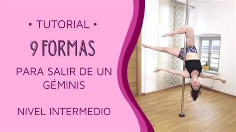 Pole Dance Tutorial 9 Maneras De Salir Desde Un GÉminis Youtube