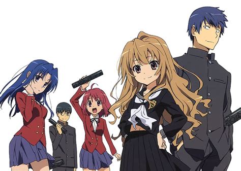 Anime Toradora Taiga Aisaka Ami Kawashima Minori Kushieda Ryuuji