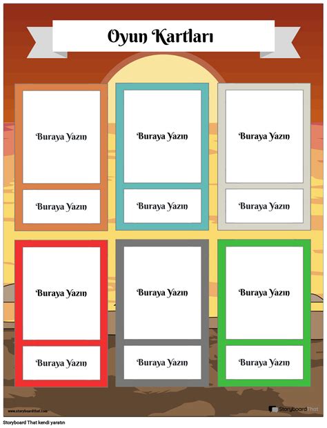 Oyun Kartı 3 Storyboard por tr examples