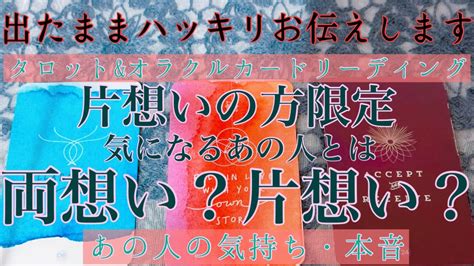 🐈猫登場注意🐈【出たままハッキリお伝えします】😈⚡️片想い限定😣気になるあの人とは片想い？両思い？🙄💭【片想い・あの人の気持ち・本音】💔💘