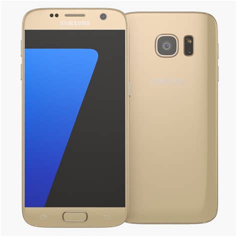 3d Flagship Samsung Galaxy S7 Model