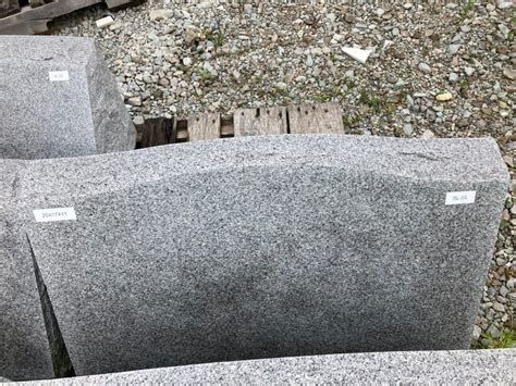 Gray Granite Slant Monument Cemetery Headstone Grave Marker Etsy