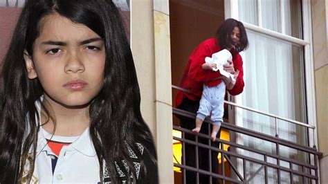 Michael Jacksons Son Blanket All Grown Up See Famous Baby The Singer