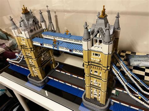 Lego London Tower Bridge 10214 with display case, Hobbies & Toys, Toys ...