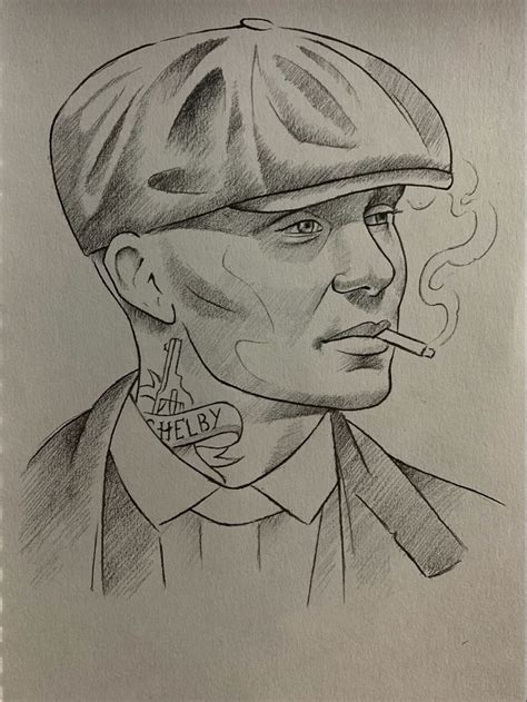 Peaky Blinders Sketches Portrait Drawing Easy Drawings