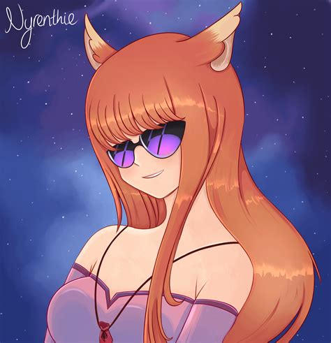 Holo With Char Aznable Glasses R Spiceandwolf