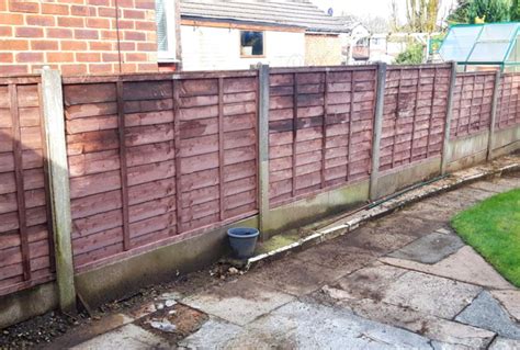 Overlap Waney Fence Panel Cocklestorm Fencing Manchester Bury