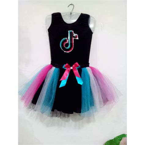 Fantasia Infantil Tema TikTok Shopee Brasil