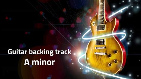 Guitar Backing Track A Minor Joe Satriani Style YouTube