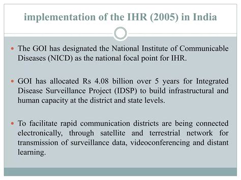 International health Regulations | PPTX