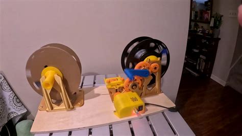 Awesome Filament Spool Rewinder Modifications By Darrell Pelan Download Free Stl Model