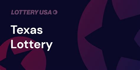 Texas (TX) Lottery - Winning Numbers & Results