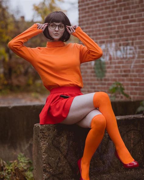 Pin By Nathan On Scooby Doo Velma Costume Velma Velma Cosplay