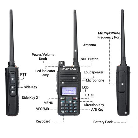 Baofeng Tier Tier Ii Dual Time Slot Dmr Digital Two Way Radio