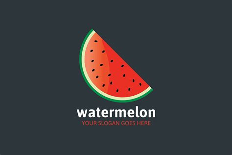 Watermelon Logo Creative Logo Templates Creative Market