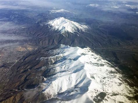 Snow-covered Utah mountains - Wildfire Today