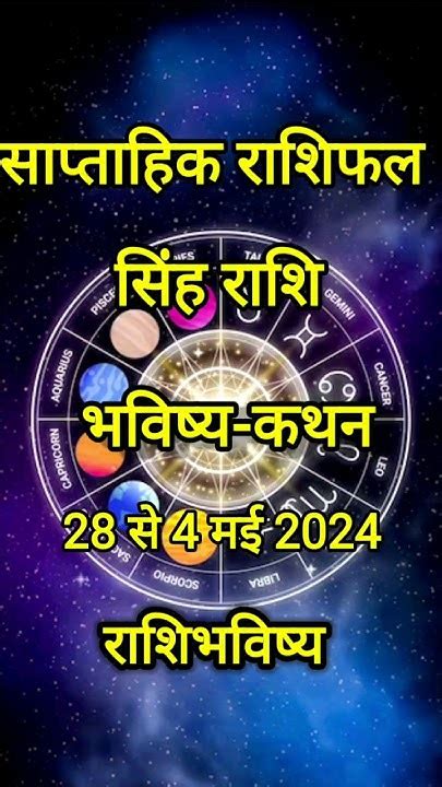 सिंह राशि 29 अप्रैल 2024 Singh Rashi 29 April 2024 Sinh Rashi Aaj