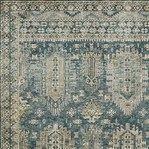 Karastan Marash 5 X 76 Blue Area Rug Nfm