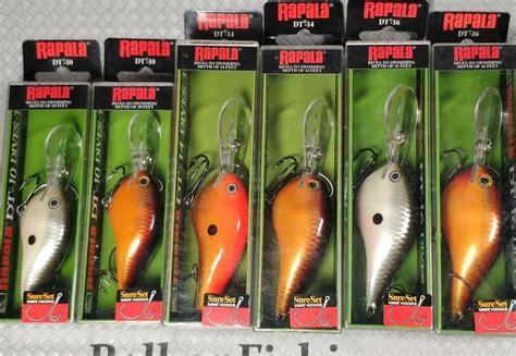 Rapala DT Dives To DT10 DT14 DT16 EXTREMELY RARE COLORS BASS