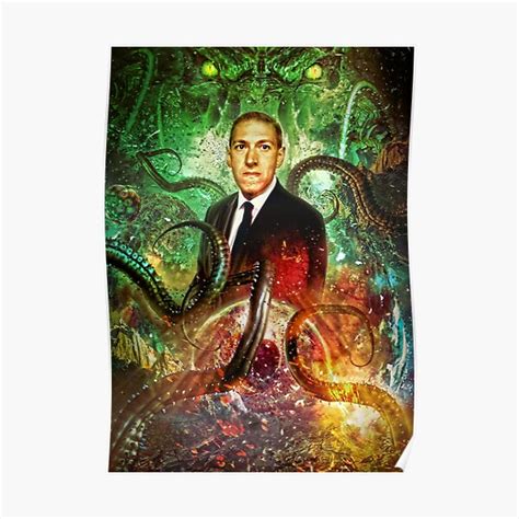 Hp Lovecraft Poster By Gaudaprime31 Redbubble