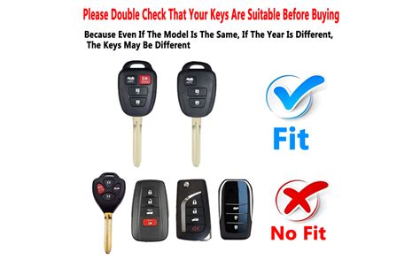 Amazon Yuebutor Key Fob Cover Case Compatible With Toyota