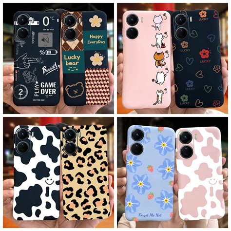 Vivo Y02S Y16 4G 2022 Lovely Pattern Jelly Silicone Soft Case VivoY02s