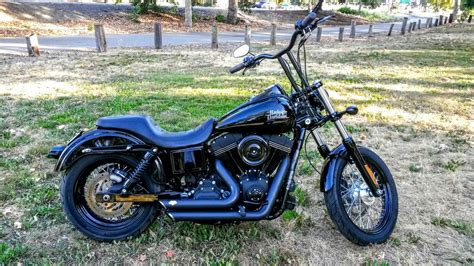 Harley Davidso Dyna Streetbob Fxdb Blacked Out 103cubic Inch Fuel