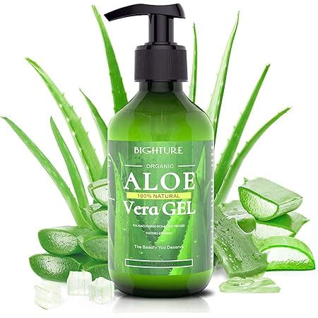 Amazon Organic Aloe Vera Gel Pure Aloe Gel For Face And