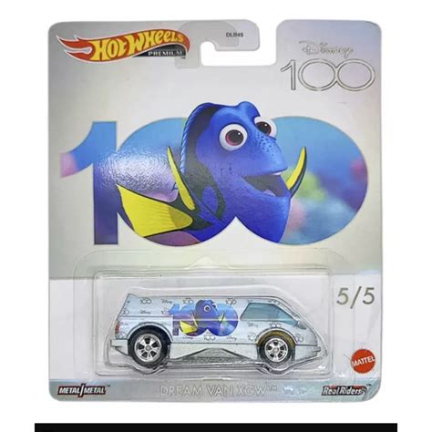 Carrinho Em Miniatura Hot Wheels Disney 100 Anos Nemo Dream Van XGW Shopee Brasil