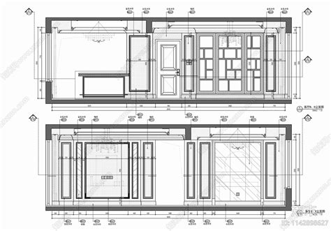 三层小别墅室内装修施工图下载【id1142898627】知末案例馆