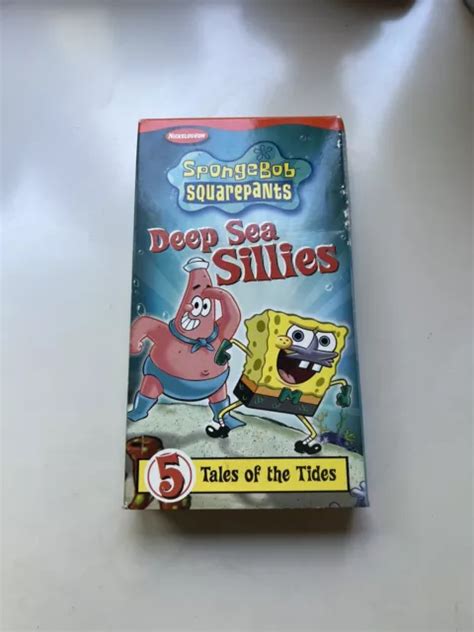 SPONGEBOB SQUAREPANTS DEEP Sea Sillies VHS Tape 2003 Nickelodeon 5