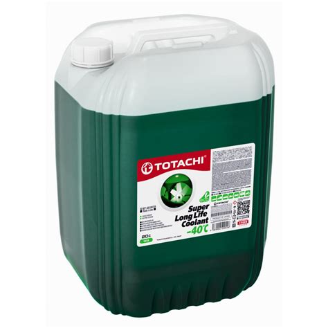 Охлаждающая жидкость TOTACHI SUPER LLC Green -40C 20л 4589904520556 ...