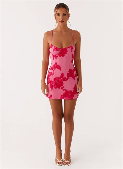 Alivia Mini Dress Pink Peppermayo