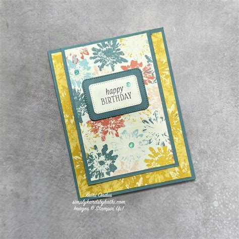 Flip Top Fancy Fold Using Stampin Up Inked Tiled Artofit