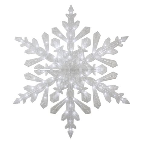 Northlight 47 Led Lighted Twinkling Cool White Snowflake Christmas