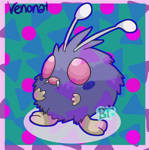 Venonat by Bubblegumteal on DeviantArt