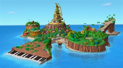 Mickey Mouse Clubhouse: Harmony-Chord Island by BigMarioFan99 on DeviantArt in 2022 | Mickey ...