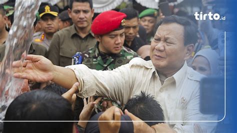 Kubu Prabowo Swasembada Air Untuk Perkuat Pertahanan Nonmiliter