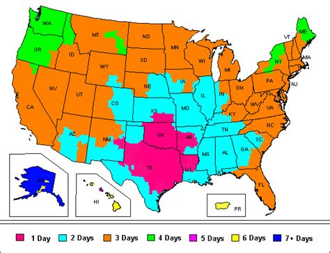 FedEx Ground Hubs Map