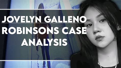 The Case Of Jovelyn Galleno A Tragic Mystery