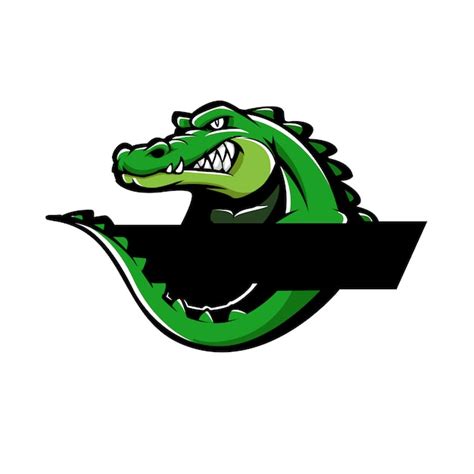 Premium Vector Aligator Crocodile Mascot Logo Logo Concept