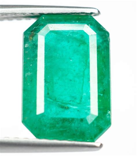 No Reserve Intense Green Zambian Emerald Ct Catawiki