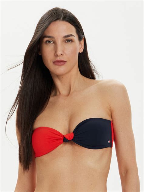 Tommy Hilfiger Bikini augšdaļa UW0UW05100 Sarkans Modivo lv